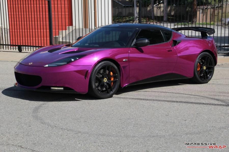 Lotus Evora Purple Chrome by Impressive Wrap 2016 года  (фото 19 из 26)